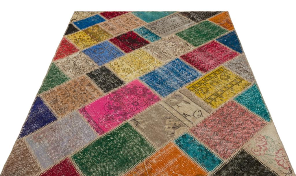 Apex Patchwork Unique Multi Naturel 22059 160 x 230 cm