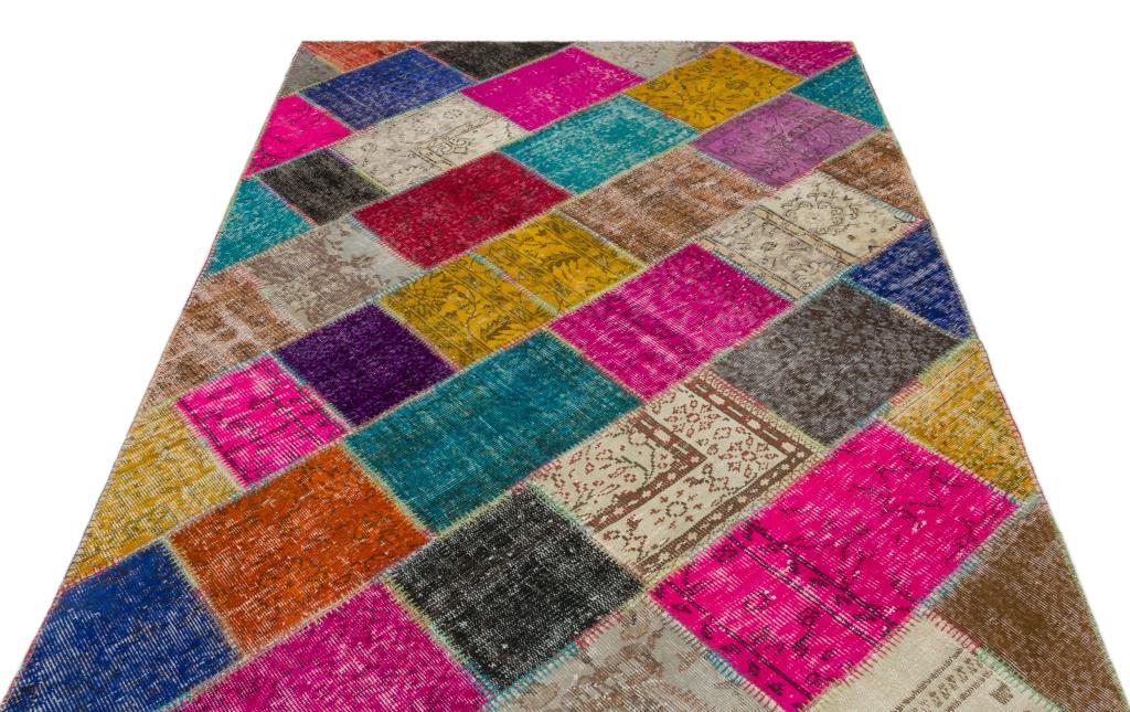 Apex Patchwork Unique Multi Naturel 22065 160 x 230 cm