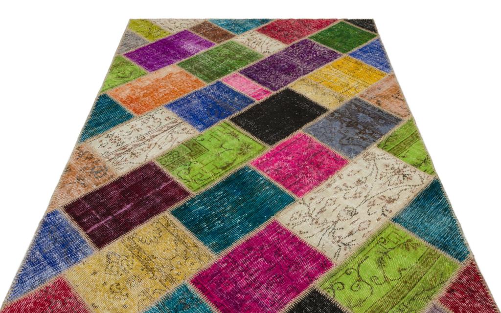 Apex Patchwork Unique Multi Naturel 22075 160 x 230 cm