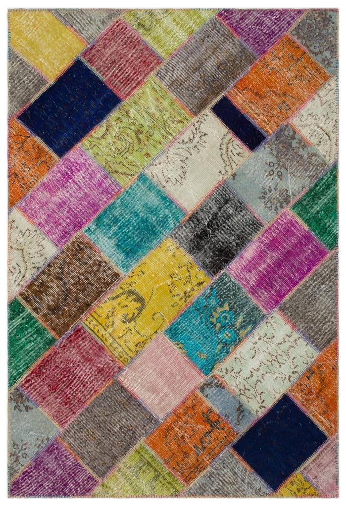 Apex Patchwork Unique Multi Naturel 22079 160 x 230 cm