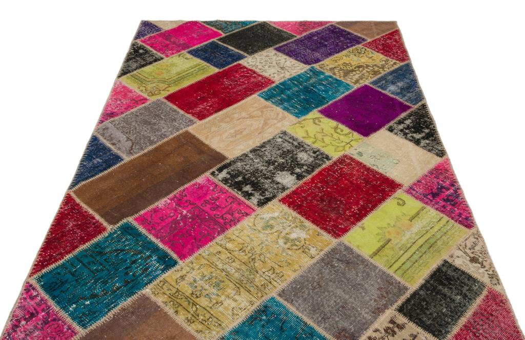 Apex Patchwork Unique Multi Naturel 22083 160 x 230 cm