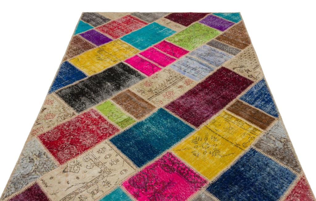 Apex Patchwork Unique Multi Naturel 22088 160 x 230 cm