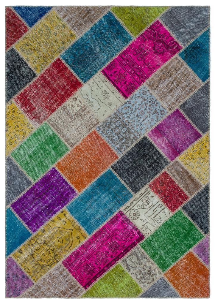Apex Patchwork Unique Multi Naturel 24931 160 x 230 cm
