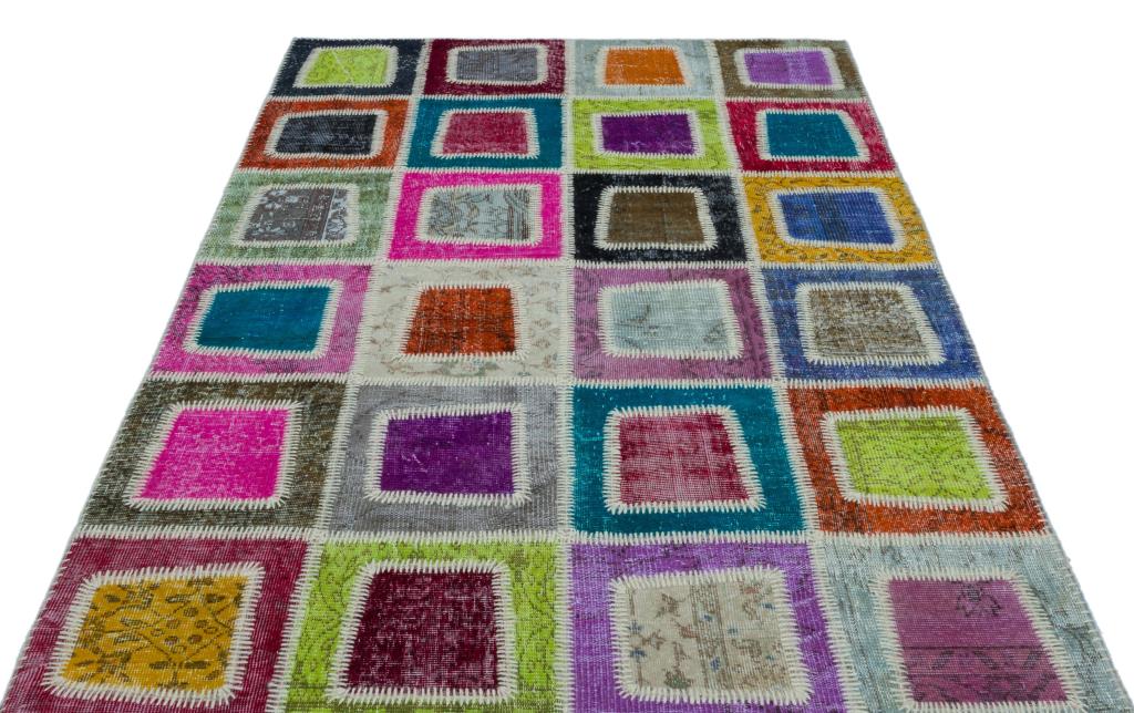 Apex Patchwork Unique Multi Naturel 25037 160 x 240 cm