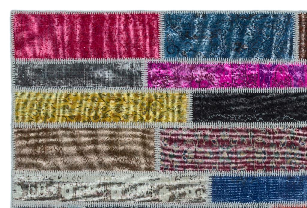 Apex Patchwork Unique Multi Naturel 25215 157 x 233 cm