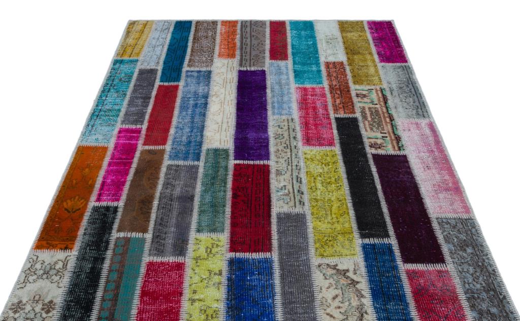 Apex Patchwork Unique Multi Naturel 25216 154 x 232 cm