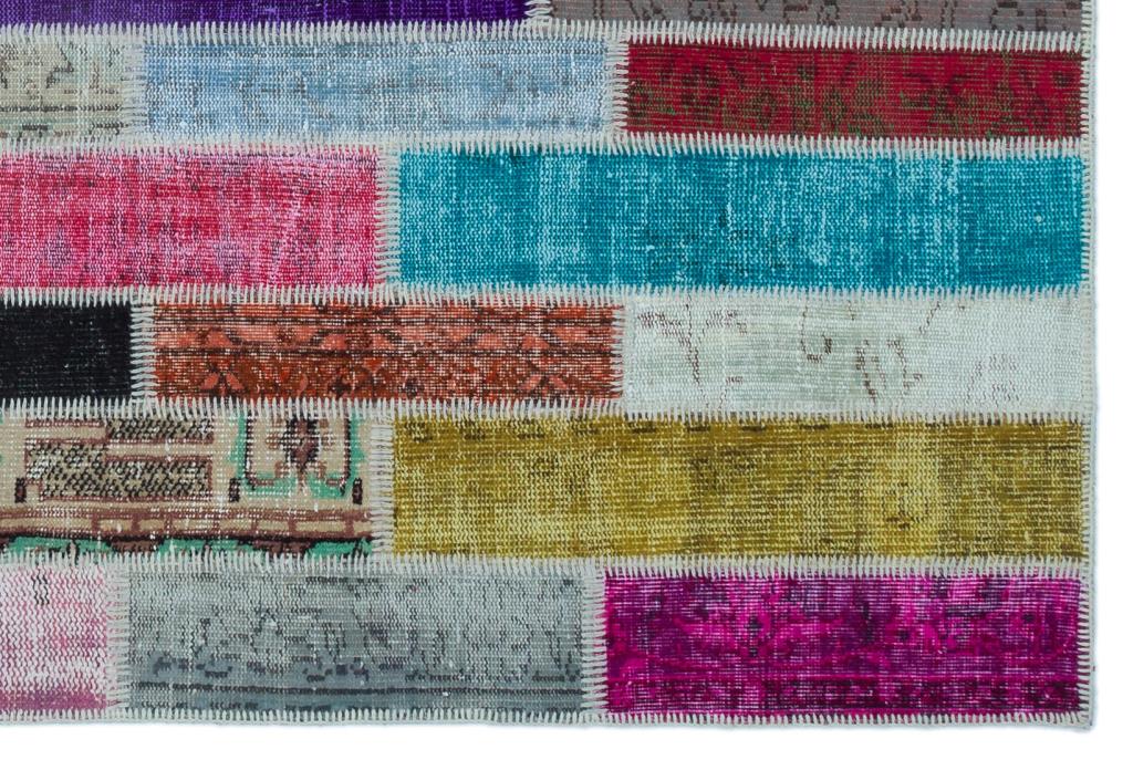 Apex Patchwork Unique Multi Naturel 25216 154 x 232 cm