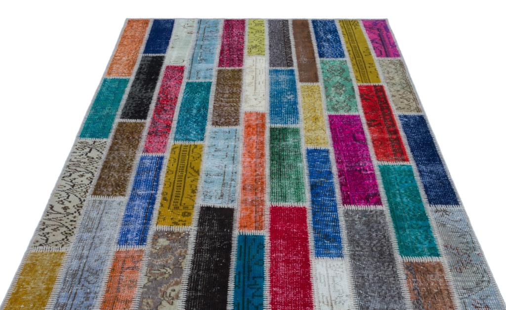 Apex Patchwork Unique Multi Naturel 25219 154 x 232 cm