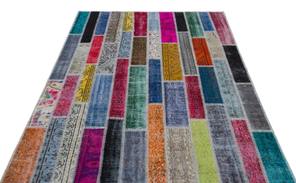 Apex Patchwork Unique Multi Naturel 25221 160 x 232 cm