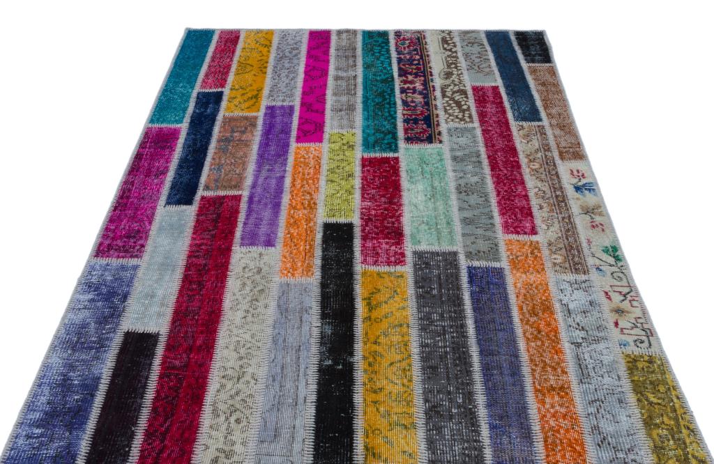 Apex Patchwork Unique Multi Naturel 25222 151 x 233 cm