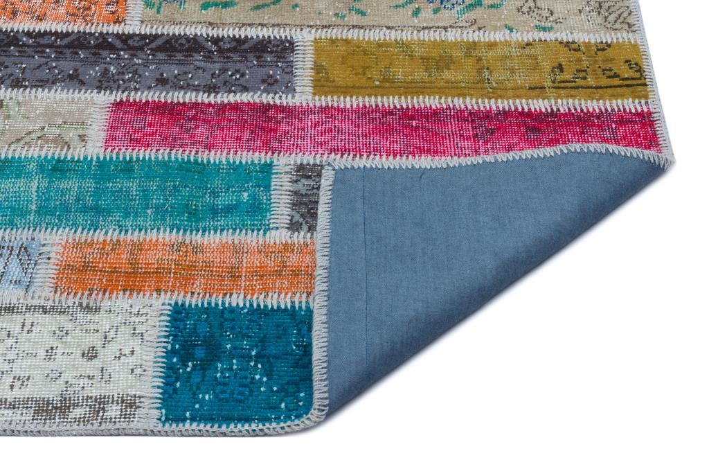 Apex Patchwork Unique Multi Naturel 25223 157 x 230 cm