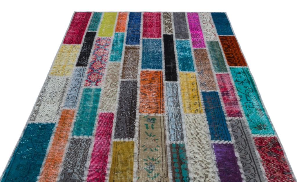 Apex Patchwork Unique Multi Naturel 25223 157 x 230 cm
