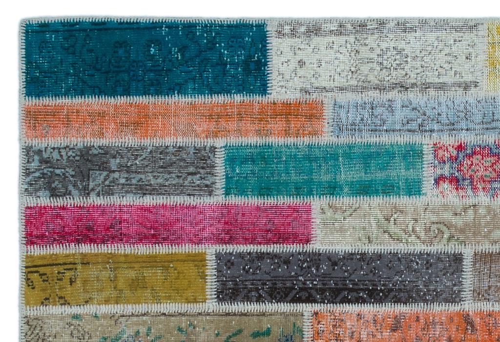 Apex Patchwork Unique Multi Naturel 25223 157 x 230 cm