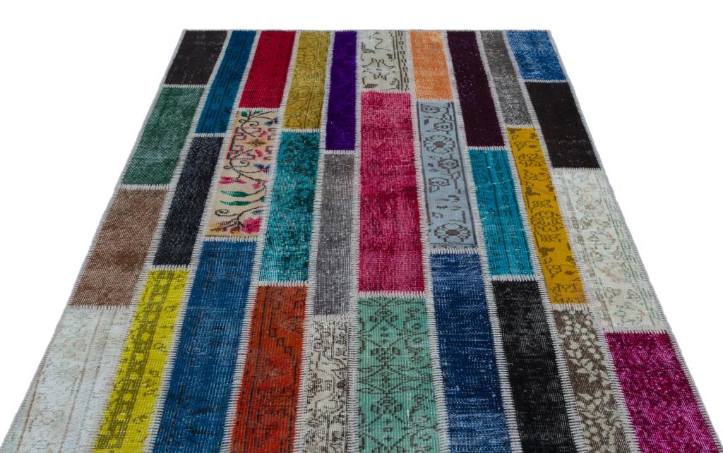 Apex Patchwork Unique Multi Naturel 25227 155 x 233 cm