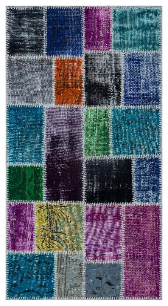 Apex Patchwork Unique Multi Naturel 26079 80 x 150 cm