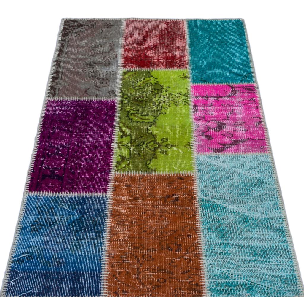 Apex Patchwork Unique Multi Naturel 26100 80 x 150 cm