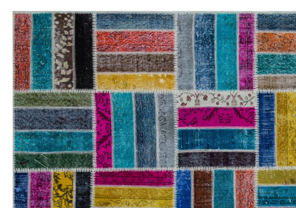 Apex Patchwork Unique Multi Naturel 26797 198 x 287 cm