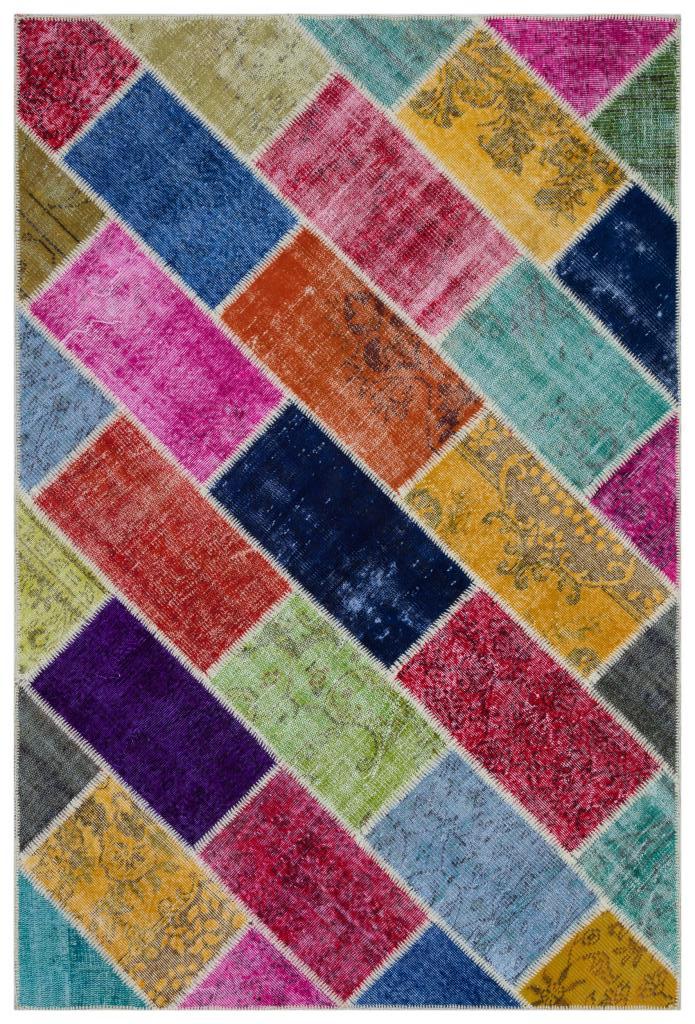 Apex Patchwork Unique Multi Naturel 33222 160 x 230 cm
