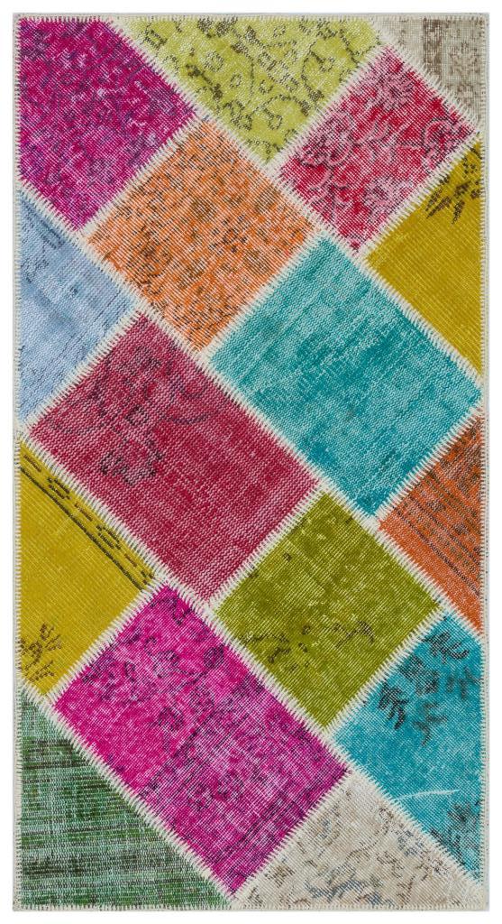 Apex Patchwork Unique Multi Naturel 33305 80 x 150 cm