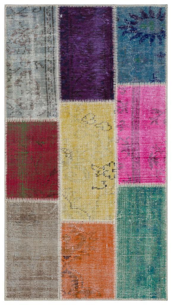 Apex Patchwork Unique Multi Naturel 33315 80 x 150 cm