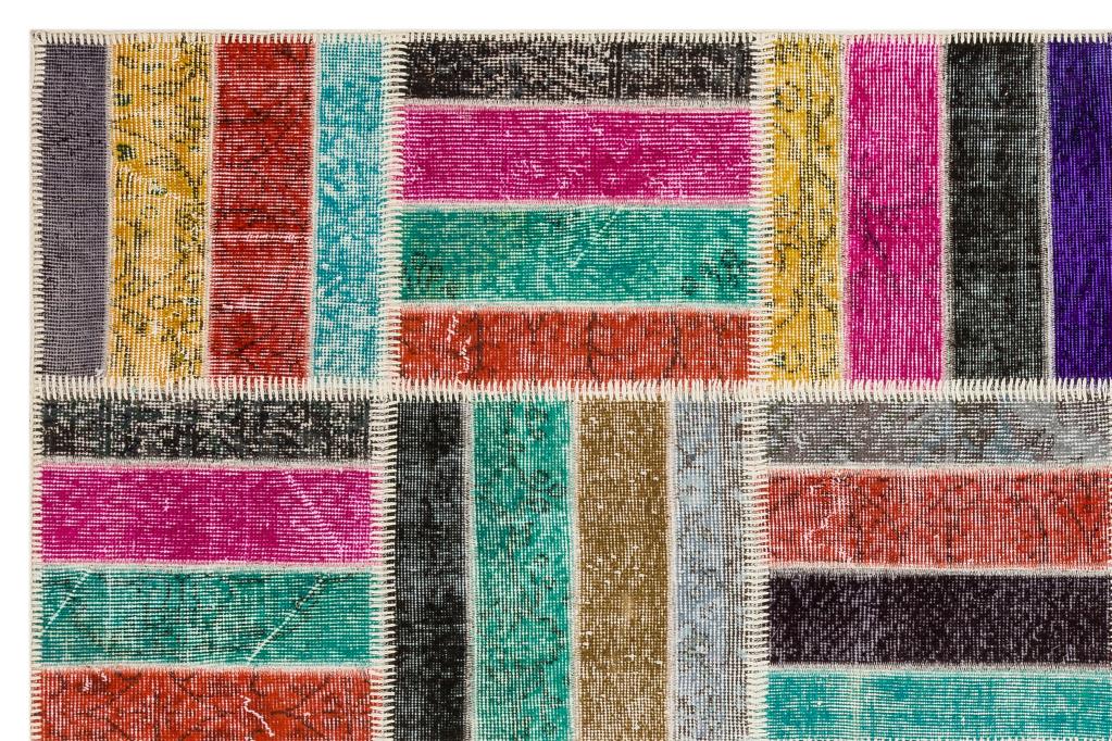 Apex Patchwork Unique Multi Naturel 35478 163 x 245 cm