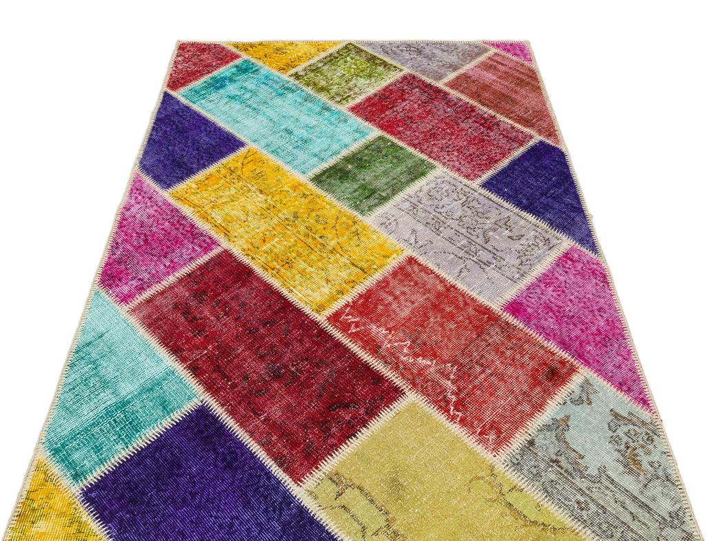 Apex Patchwork Unique Multi Naturel 35562 125 x 181 cm