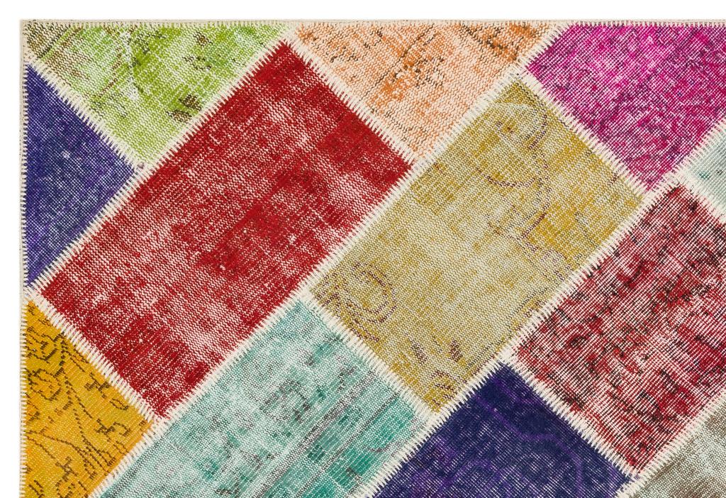 Apex Patchwork Unique Multi Naturel 35841 158 x 234 cm
