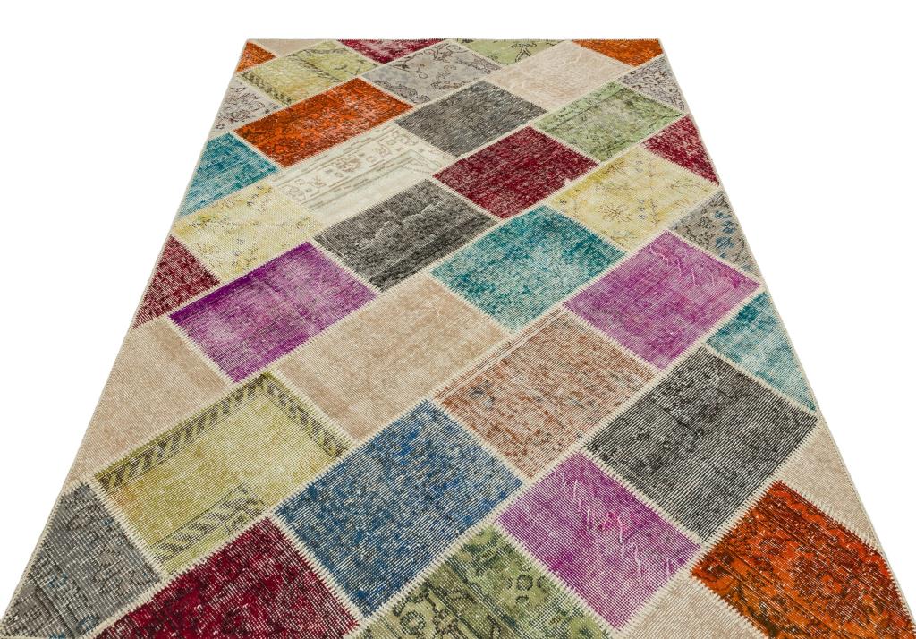 Apex Patchwork Unique Multi Naturel 36916 153 x 227 cm