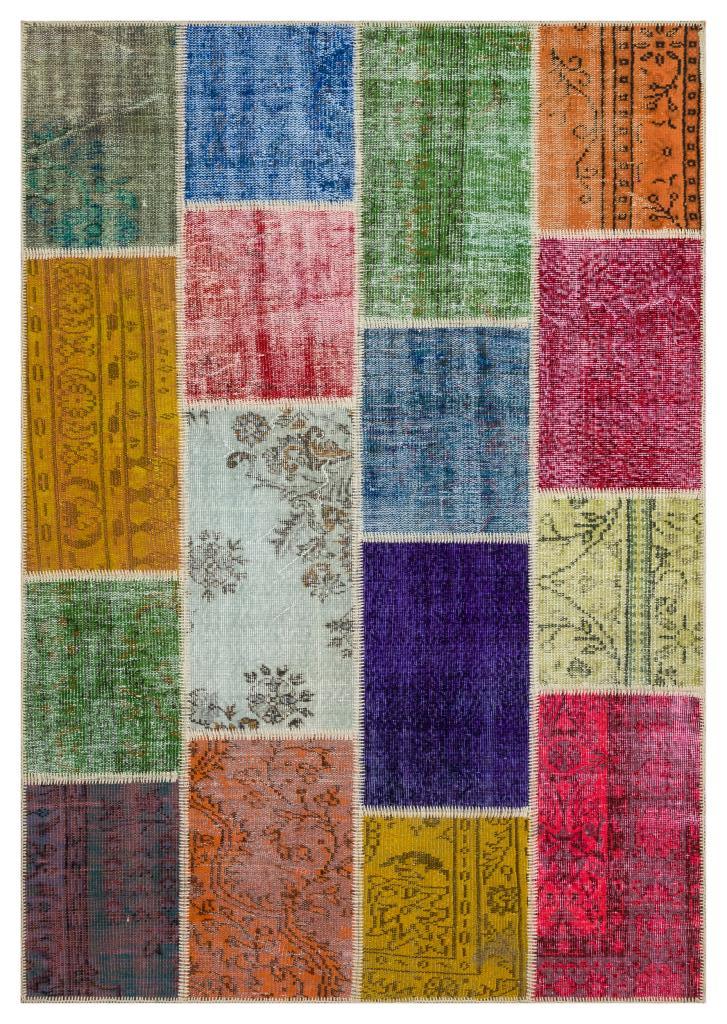 Apex Patchwork Unique Multi Naturel 36923 160 x 227 cm