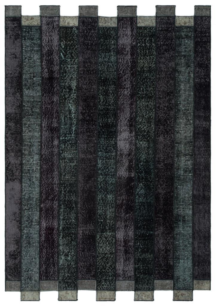 Apex Patchwork Unique Siyah 24817 160 x 230 cm