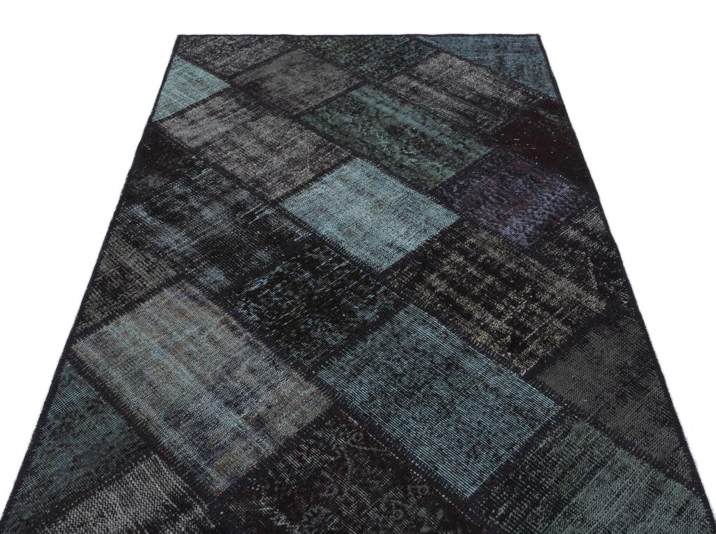 Apex Patchwork Unique Siyah 31118 120 x 180 cm