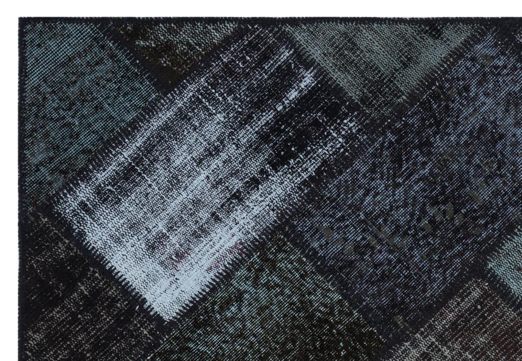 Apex Patchwork Unique Siyah 31147 120 x 180 cm