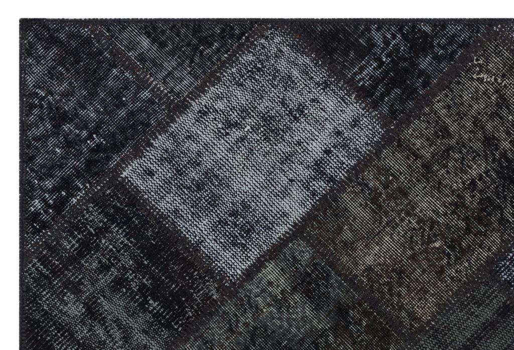 Apex Patchwork Unique Siyah 31179 120 x 180 cm