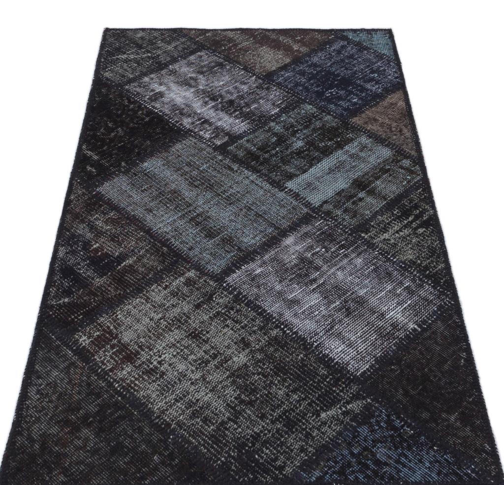 Apex Patchwork Unique Siyah 31415 80 x 150 cm