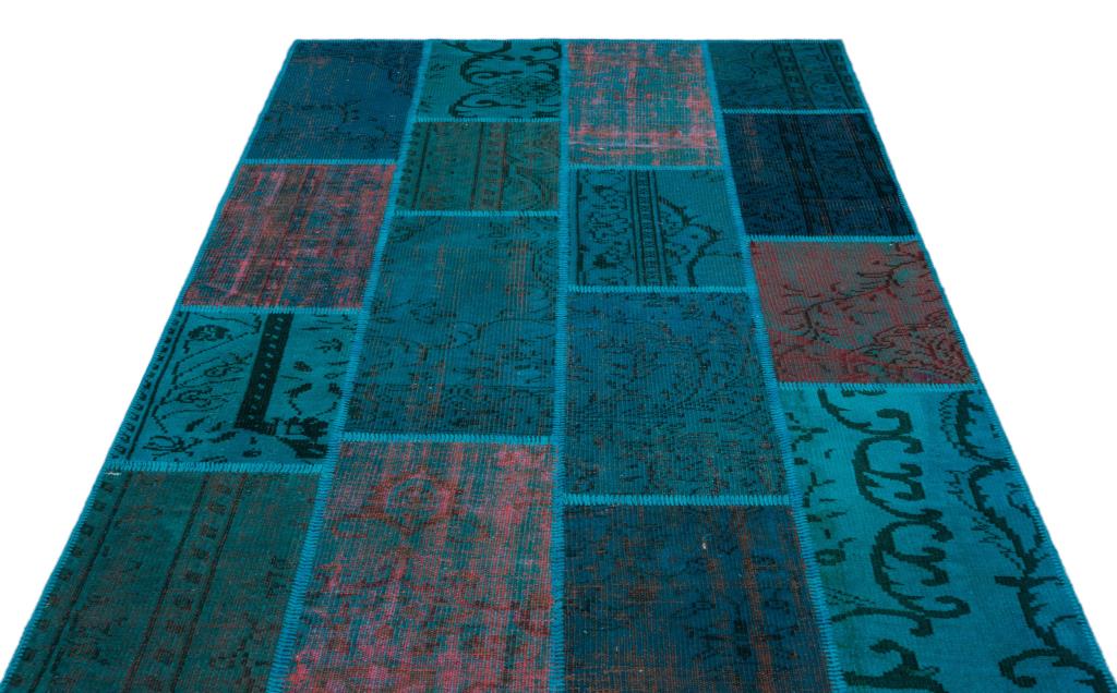 Apex Patchwork Unique Turkuaz 26520 160 x 230 cm