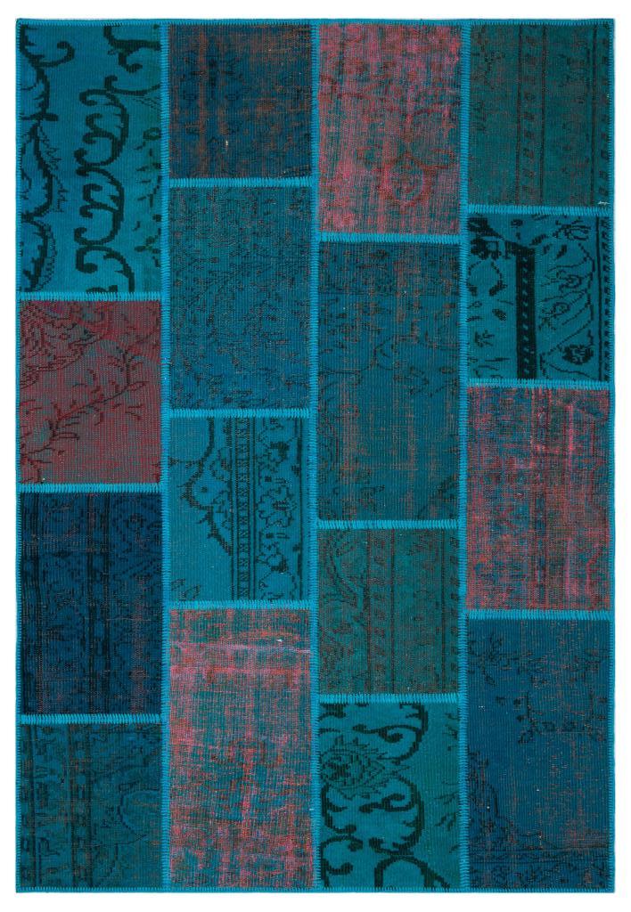 Apex Patchwork Unique Turkuaz 26520 160 x 230 cm