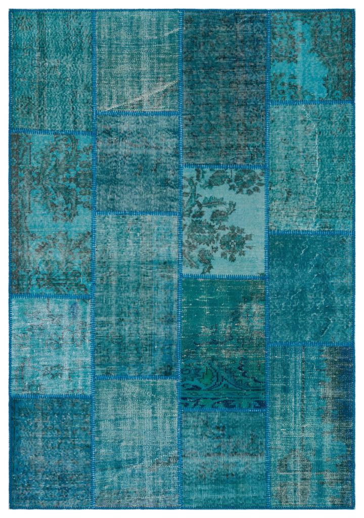 Apex Patchwork Unique Turkuaz 33288 160 x 230 cm