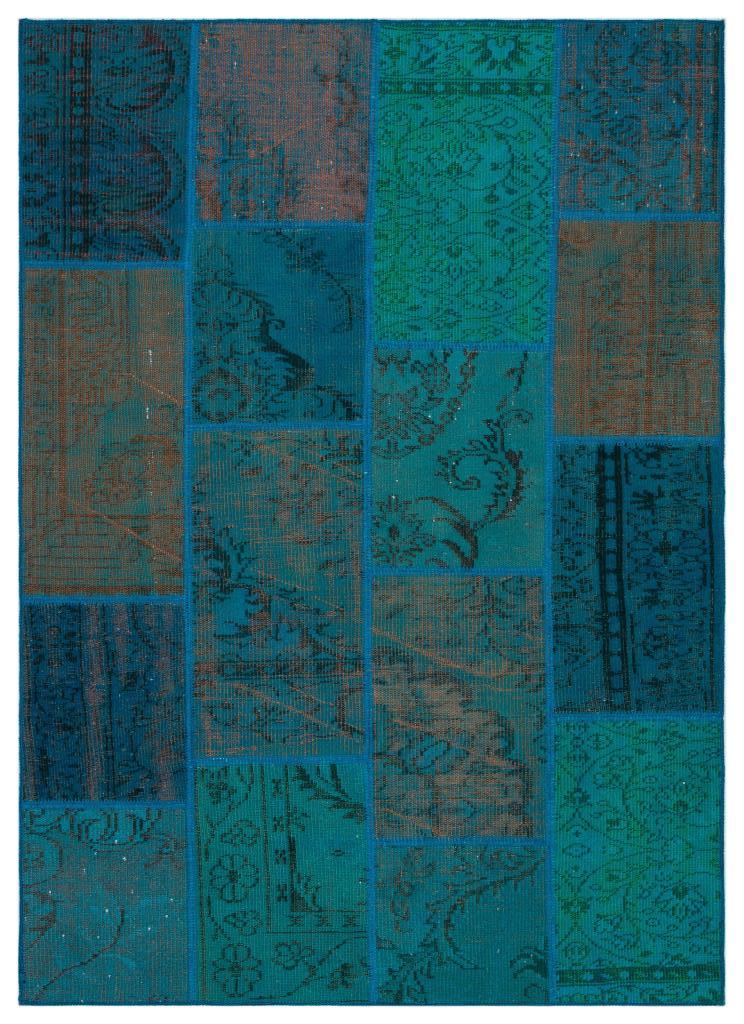 Apex Patchwork Unique Turkuaz 33915 160 x 230 cm