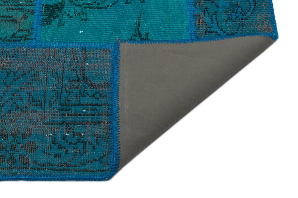 Apex Patchwork Unique Turkuaz 33946 160 x 230 cm