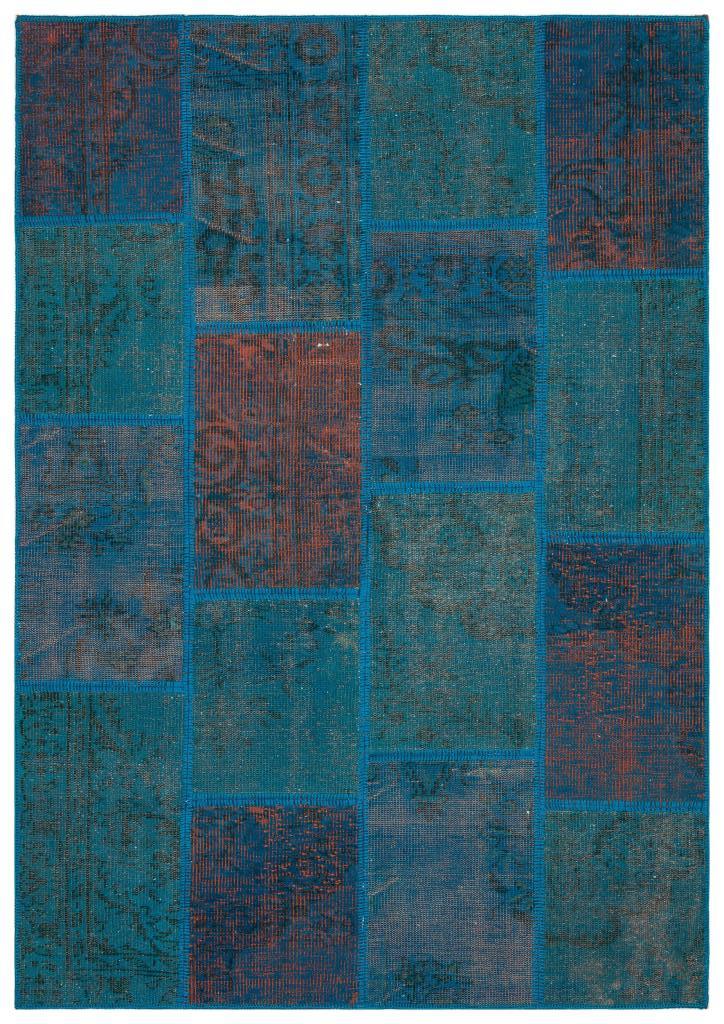 Apex Patchwork Unique Turkuaz 35472 162 x 230 cm