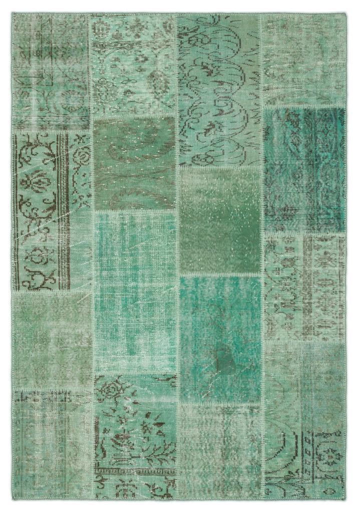 Apex Patchwork Unique Yeşil 20767 160 x 231 cm
