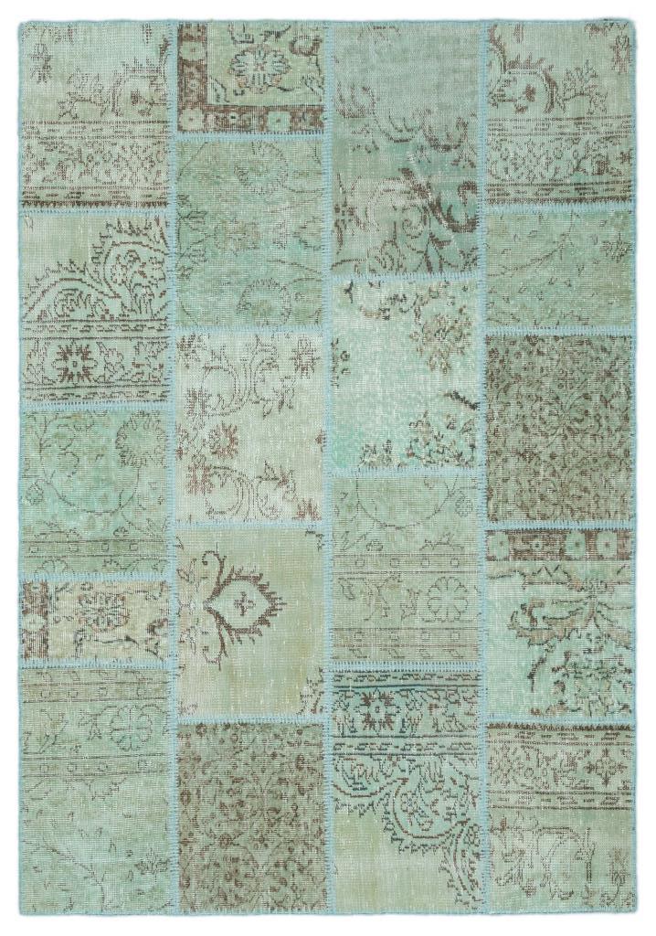 Apex Patchwork Unique Yeşil 20889 160 x 232 cm