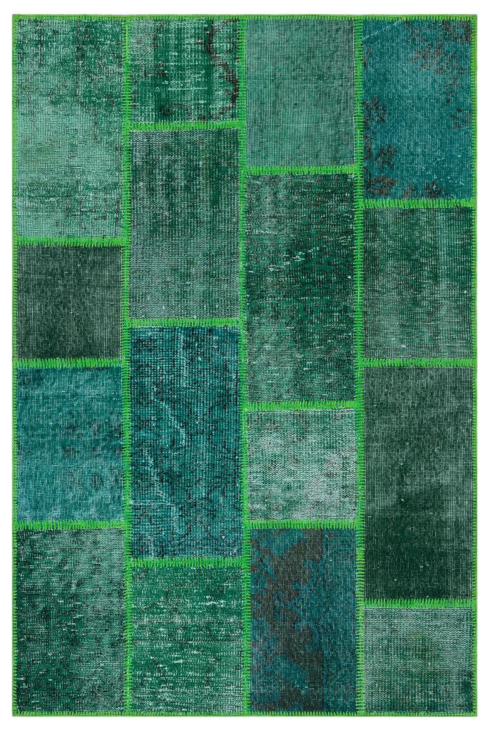 Apex Patchwork Unique Yeşil 31206 120 x 180 cm