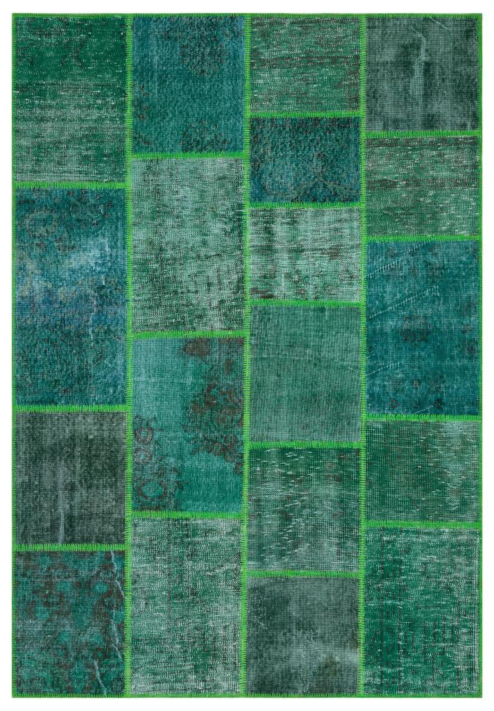 Apex Patchwork Unique Yeşil 31224 160 x 230 cm