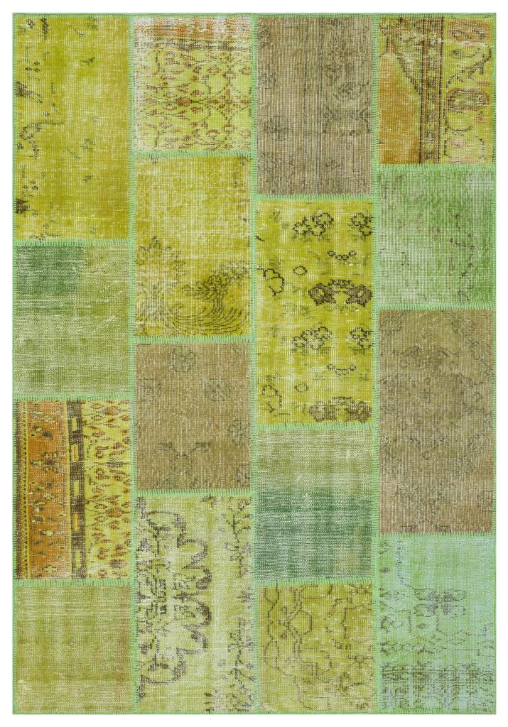 Apex Patchwork Unique Yeşil 31273 160 x 230 cm