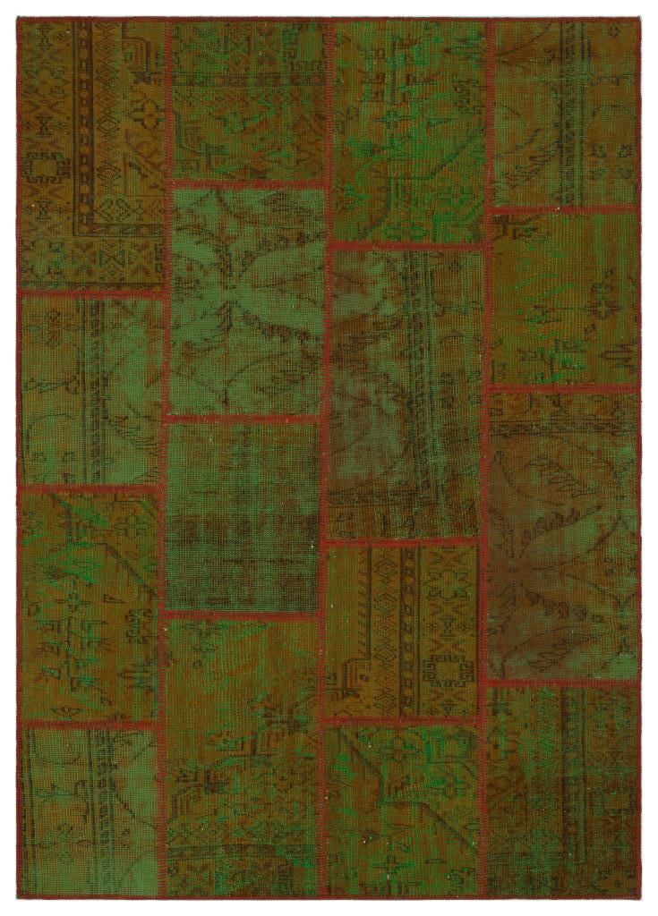 Apex Patchwork Unique Yeşil 33943 160 x 230 cm