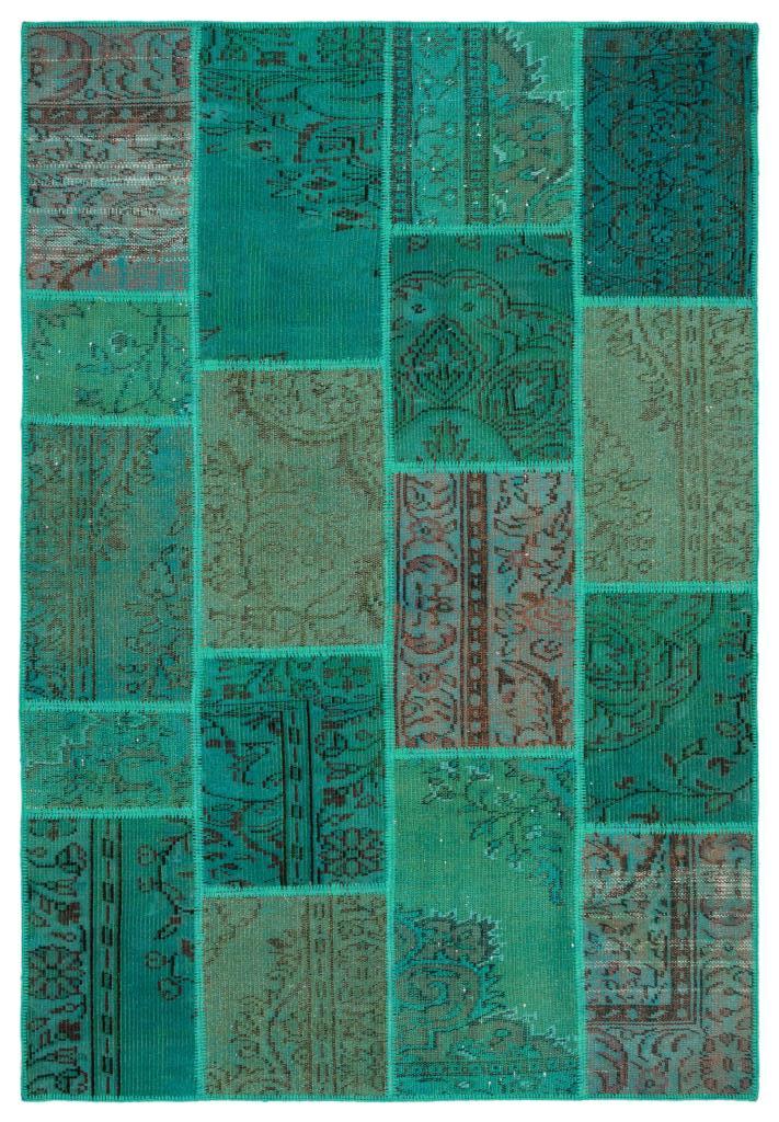 Apex Patchwork Unique Yeşil 34192 160 x 232 cm