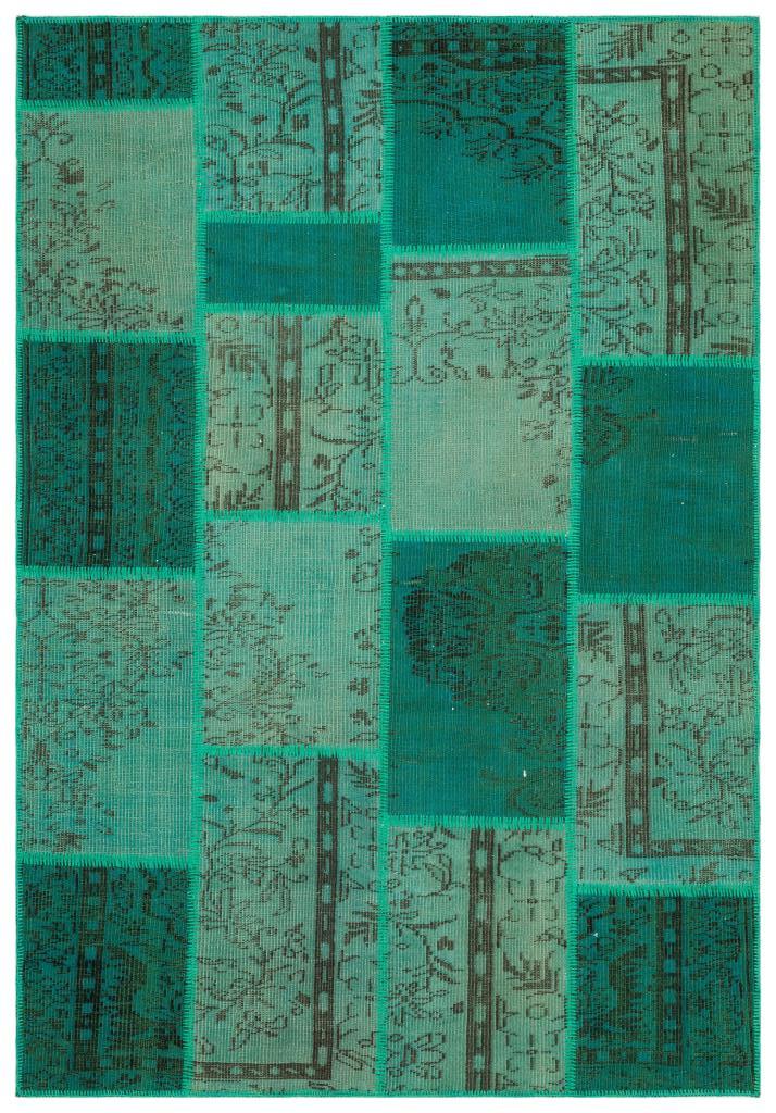 Apex Patchwork Unique Yeşil 35464 161 x 232 cm