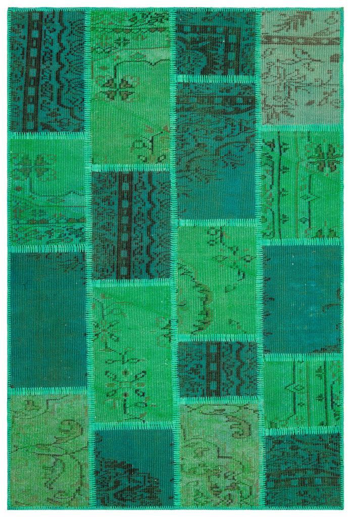 Apex Patchwork Unique Yeşil 35573 121 x 181 cm