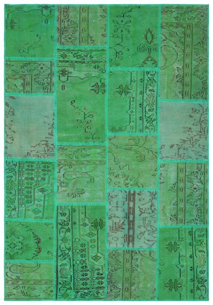 Apex Patchwork Unique Yeşil 35873 161 x 233 cm